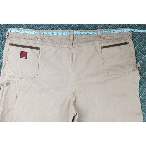 Wrangler Riggs Workwear Men's Ranger Pants Rip Stop Durable 56 x 31 Khaki Tan - Picture 10 of 12